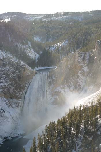USA WY YellowstoneNP 2004NOV01 LowerFalls 007